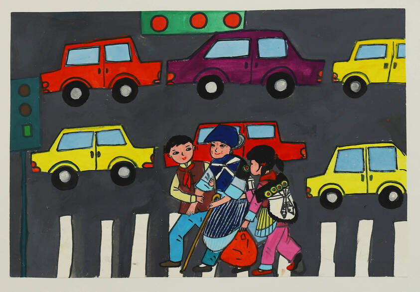 20《马路上》赵骆佳 束河中心校黄山完小四(1)班.jpg