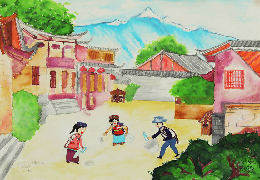 6《文明丽江靠大家》孙趣 古城区大研中心小学三(3)班.jpg