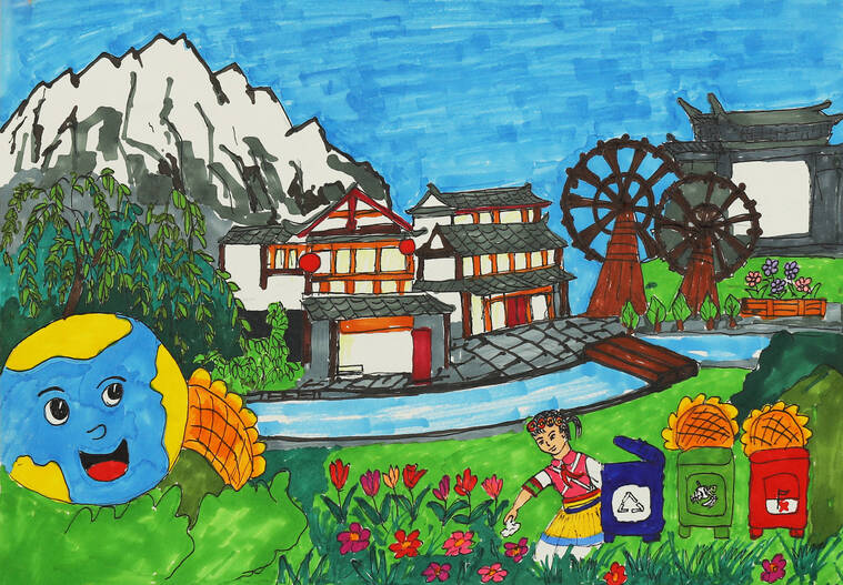 5《文明城市的样子》和坤 指导老师 张国昌 古城区福慧学校三(3)班.jpg